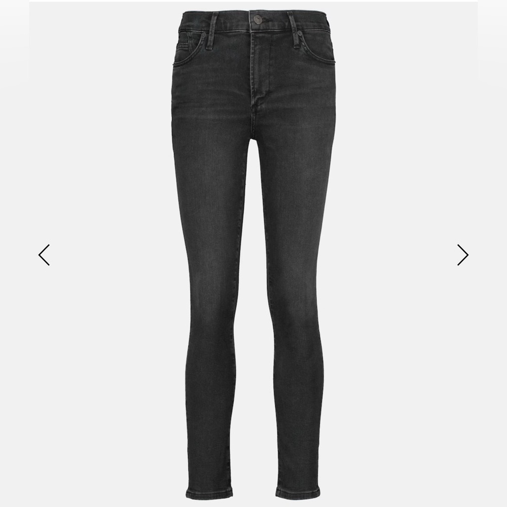 Citizens of Humanity - Rocket Mid Rise Skinny Jeans - Size 26 - Dark Grey